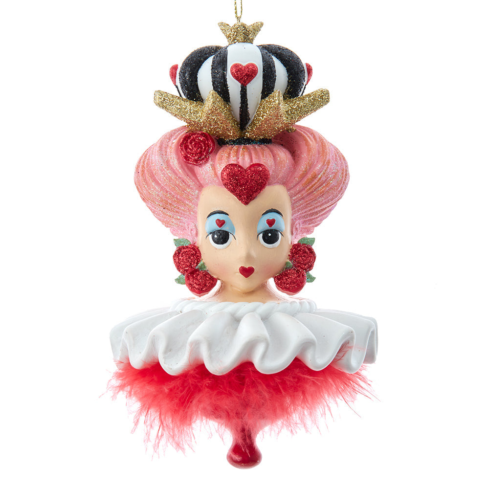 Adorno de sombrero de Alicia en el País de las Maravillas - Reina de Corazones