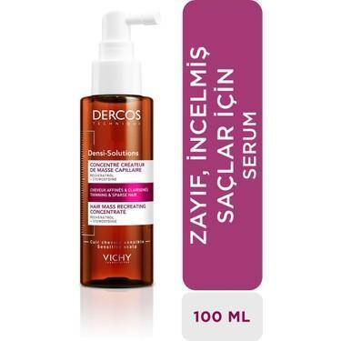 Vichy Dercos Densi-Solutions hair serum bottle orange bottle with white pump 100 ml on Tampa Home & Garden Store