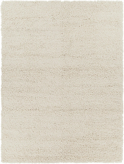Oakridge Area Rug - Clearance cream shag with thick plush pile on Tampa Home & Garden Store