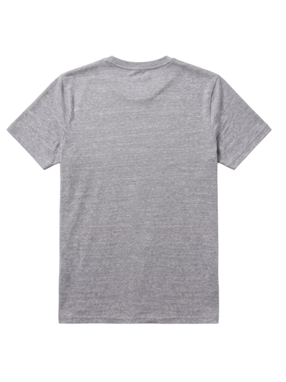 Oasis SS Tee by White Water Life, heather gray short-sleeve shirt on Tampa Home & Garden Store