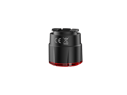 Fenix BC06R Smart-Brake bicycle taillight, compact black bike light with red lens on Tampa Home & Garden Store