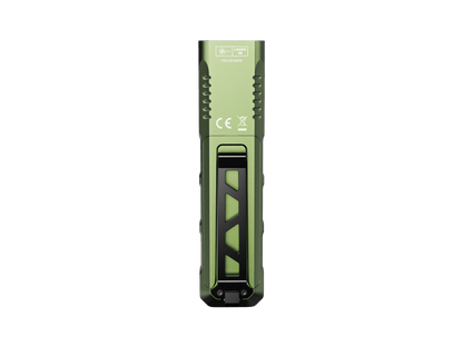Fenix Store EDC flashlight green anodized body with red light and green laser on Tampa Home & Garden Store