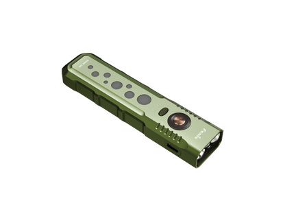 Fenix E08R UE EDC flashlight green body with red light and green laser on Tampa Home & Garden Store