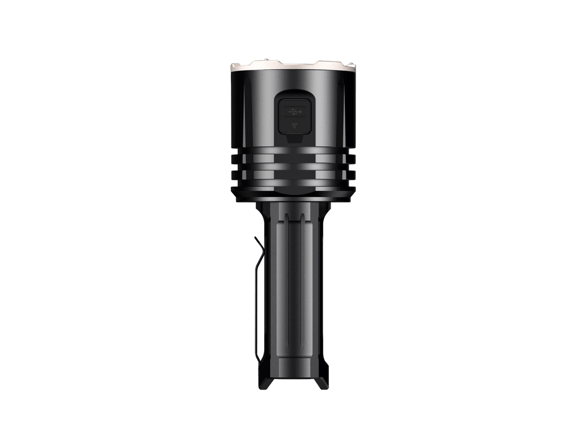 Fenix LR35R PRO rechargeable palm-sized searchlight black aluminum body on Tampa Home & Garden Store