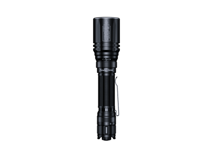 Fenix TK30R tactical flashlight with black aluminum body, white laser module, rechargeable on Tampa Home & Garden Store