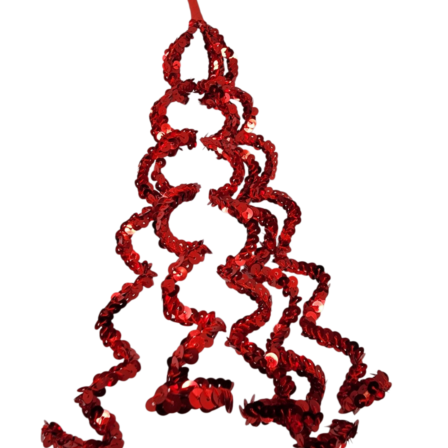 Rama de remolino navideño de 22" -