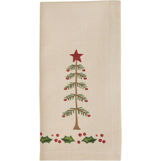 Serviette imprimée Feather Tree