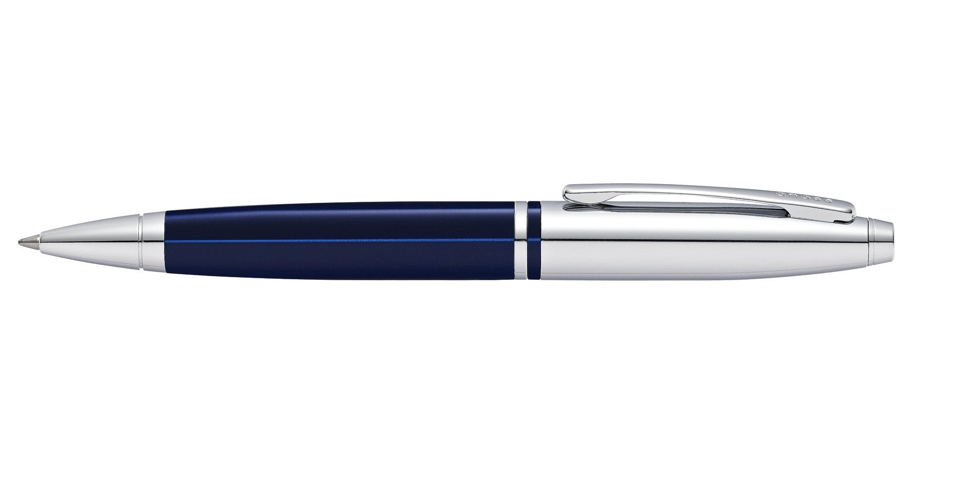 Calais Chrome & Blue Lacquer Ballpoint Pen by A.T. Cross on Tampa Home & Garden Store