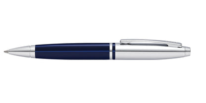 Calais Chrome & Blue Lacquer Ballpoint Pen by A.T. Cross on Tampa Home & Garden Store