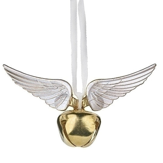 Angel Wings with Bell Ornament - Tampa Home & Garden Store