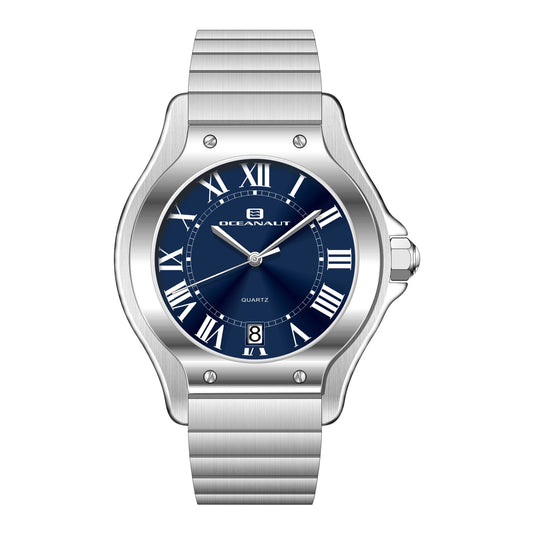 Oceanaut women's Rayonner watch blue dial Roman numerals stainless steel bracelet quartz on Tampa Home & Garden Store