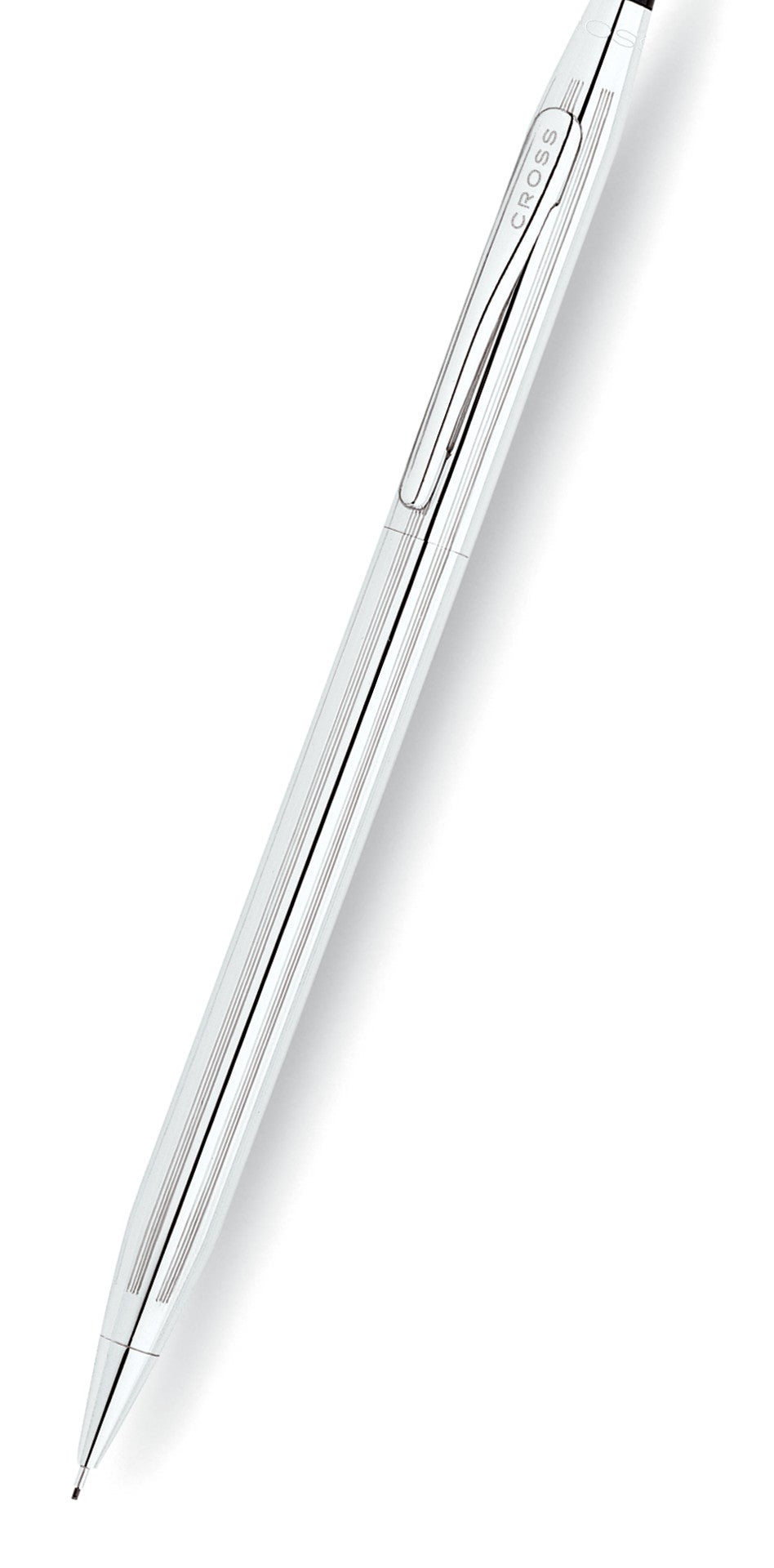 Cross Classic Century lustrous chrome 0.7mm mechanical pencil with CROSS logo clip on Tampa Home & Garden Store