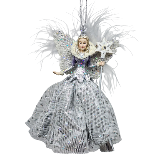 Ornement Reine des Neiges Lavande -