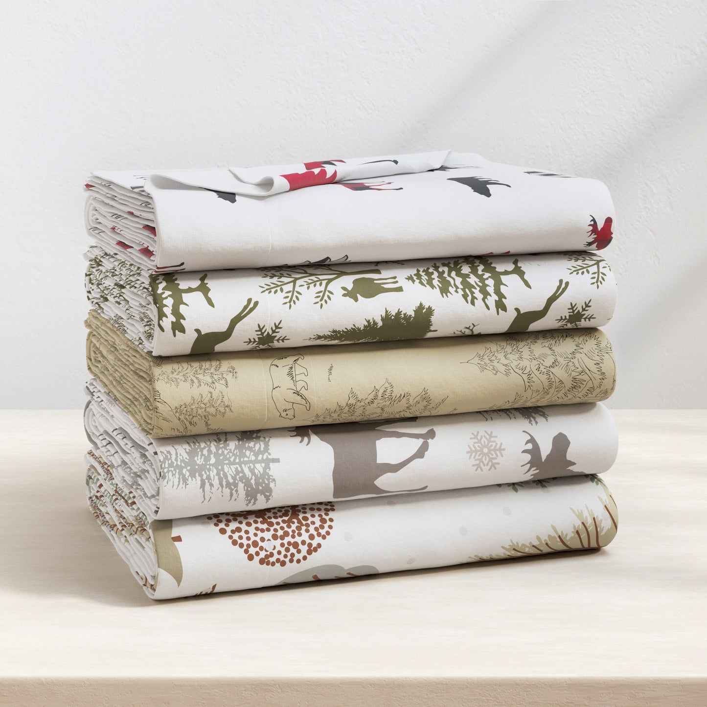 Classic Turkish Cotton Flannel Sheet and Pillow