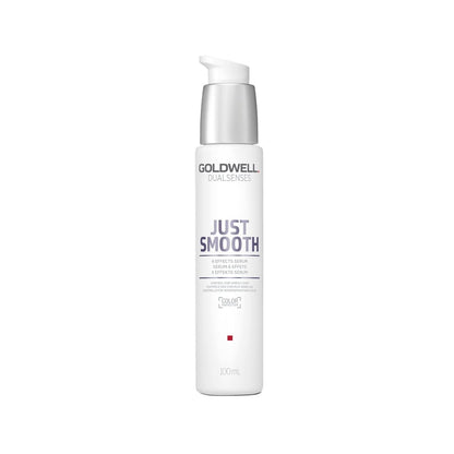 Goldwell Dualsenses Just Smooth 100 ml hair serum bottle with white pump on Tampa Home & Garden Store