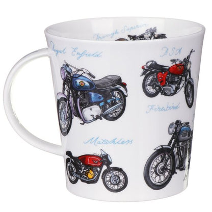 Taza con forma de Cairngorm de la colección Classic Bikes de Dunoon