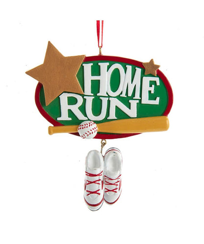Ornement de baseball « Home Run »