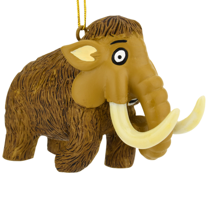 Woolly Mammoth Dinosaur Christmas Ornament