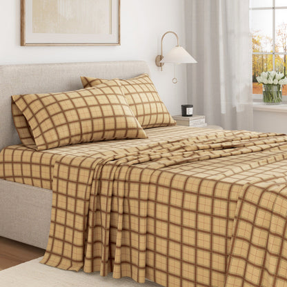 Turkish Cotton Flannel Sheet Set and Stripes