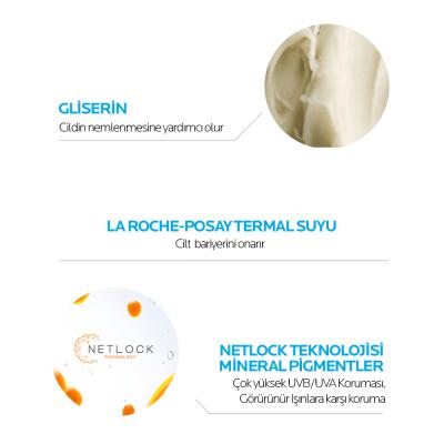 Tinted sunscreen La Roche-Posay Anthelios with thermal water, hydrating, Beauty Care Bag on Tampa Home & Garden Store