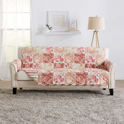 Stylish Floral Patchwork Cover and Protector