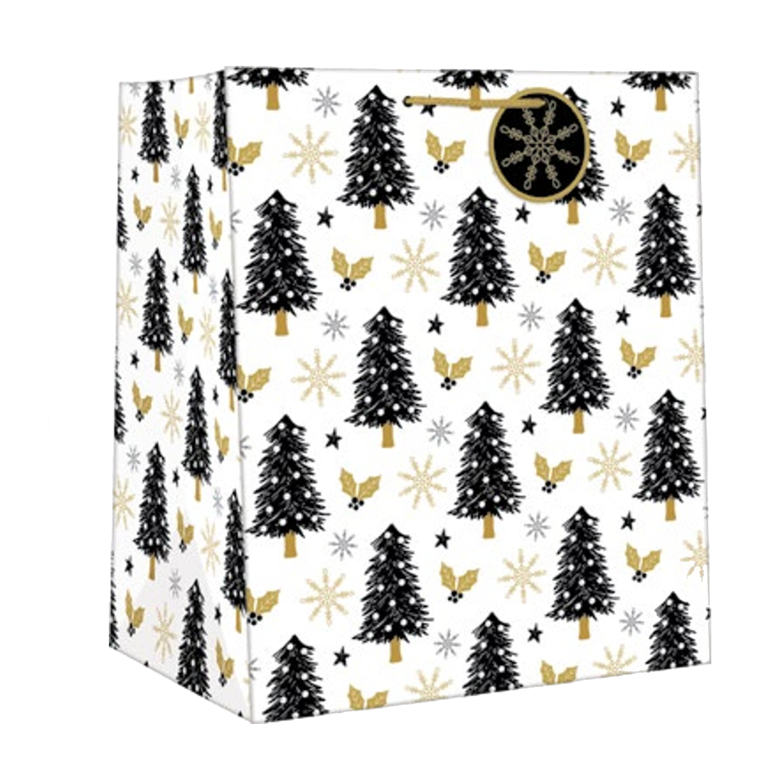 Bolsa de regalo navideña clásica -