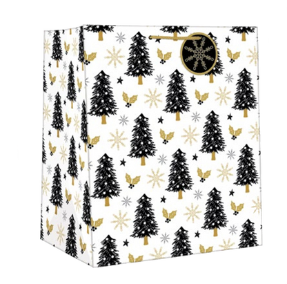Bolsa de regalo navideña clásica -