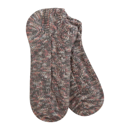 Weekend Ragg Cable Low Sox - Smokey