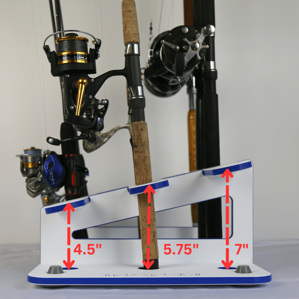 Trapski 12-Rod Storage Rack Holder