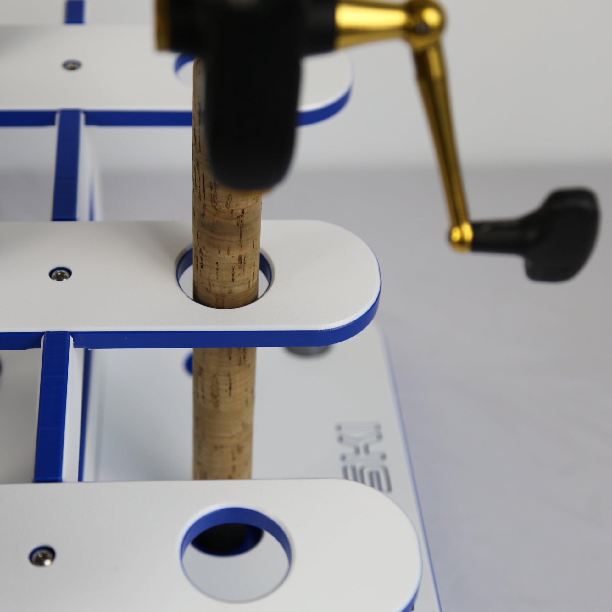 on Floor Fishing Rod Storage 12 Fishing Rod Stand | Garage, Dock, Boat - Tampa Home & Garden Store