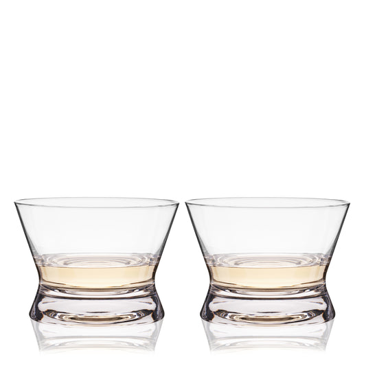 New Set of Crystal Tequila Tasting Glasses