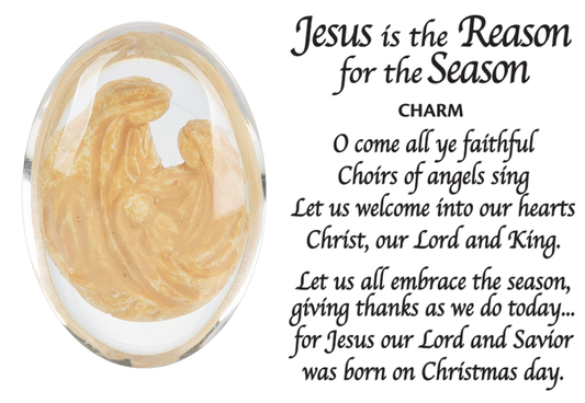 Jesus is The Reason for the Season - Pocket Charm - Tampa Home & Garden Store