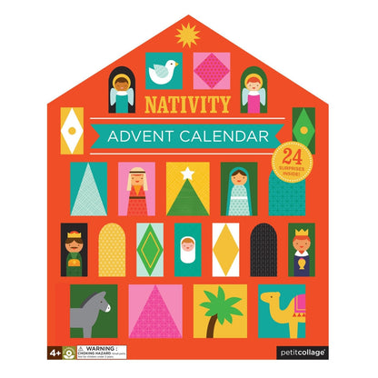 Calendario de Adviento de la Natividad de Petit Collage