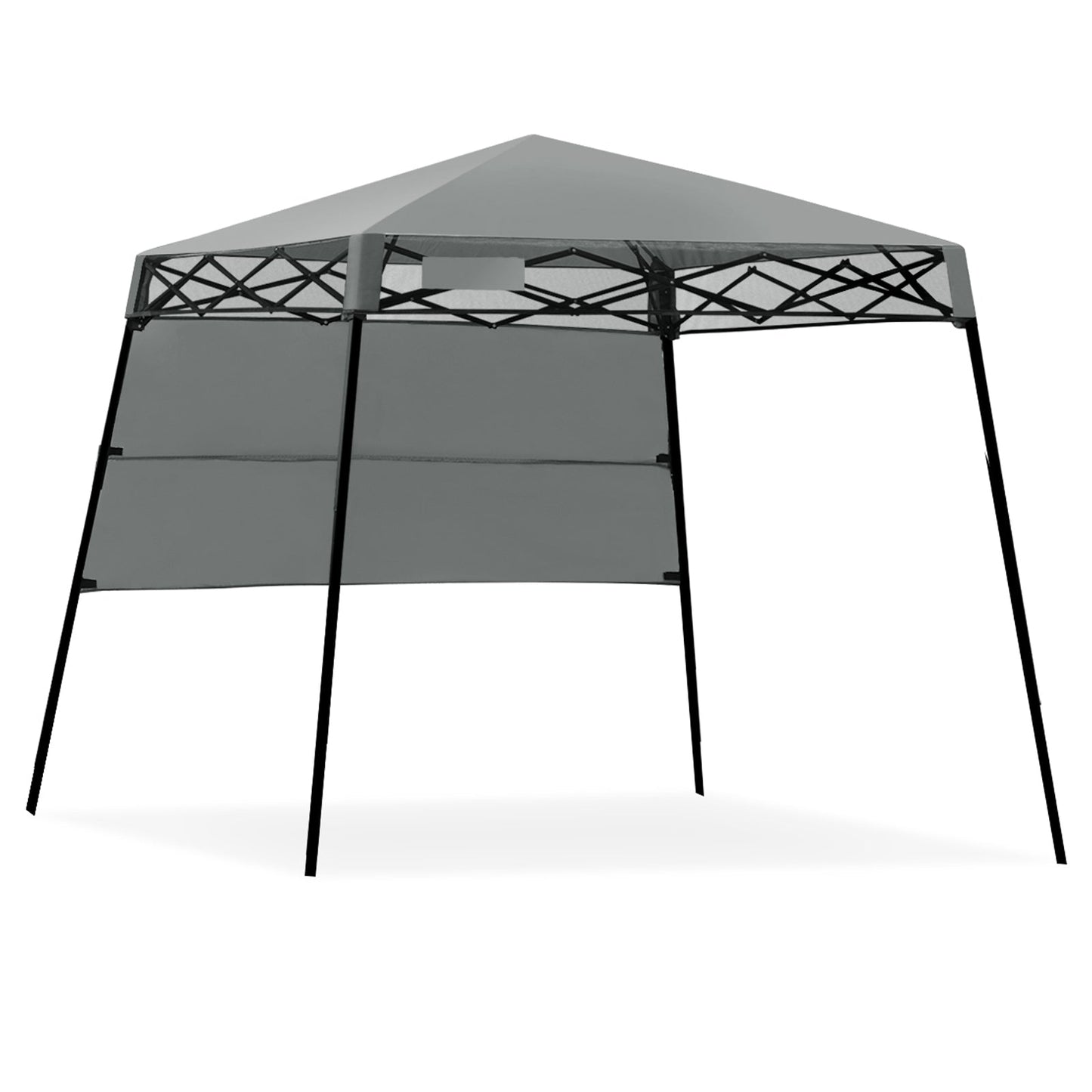 Carpa tipo dosel portátil ajustable 7 x 7 pies con mochila - Azul
