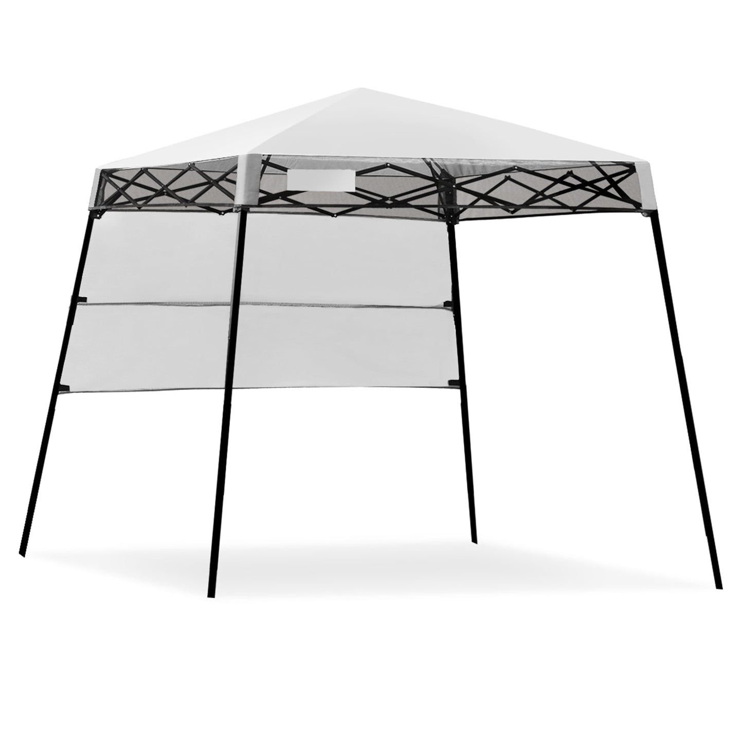 Carpa tipo dosel portátil ajustable 7 x 7 pies con mochila - Azul