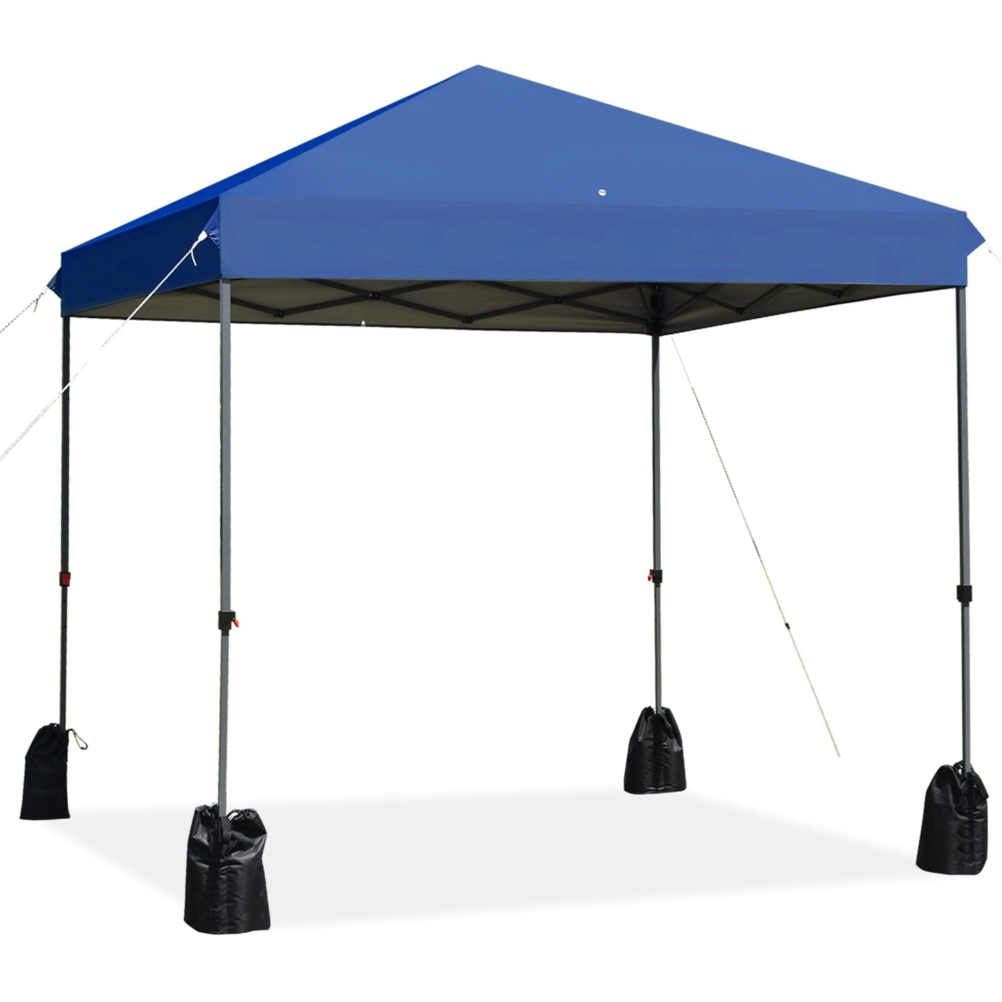 GemGear 8x8 ft outdoor pop-up canopy tent blue with roller bag on Tampa Home & Garden Store