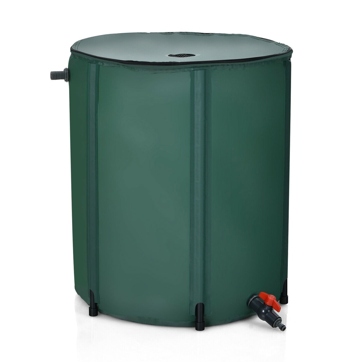 53 Gallon Portable Rain Barrel Water Collector