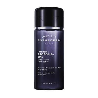 Institut Esthederm Intensive Propolis+ Zinc Lotion-Serum bottle, blue, 4.4 oz, face serum on Tampa Home & Garden Store