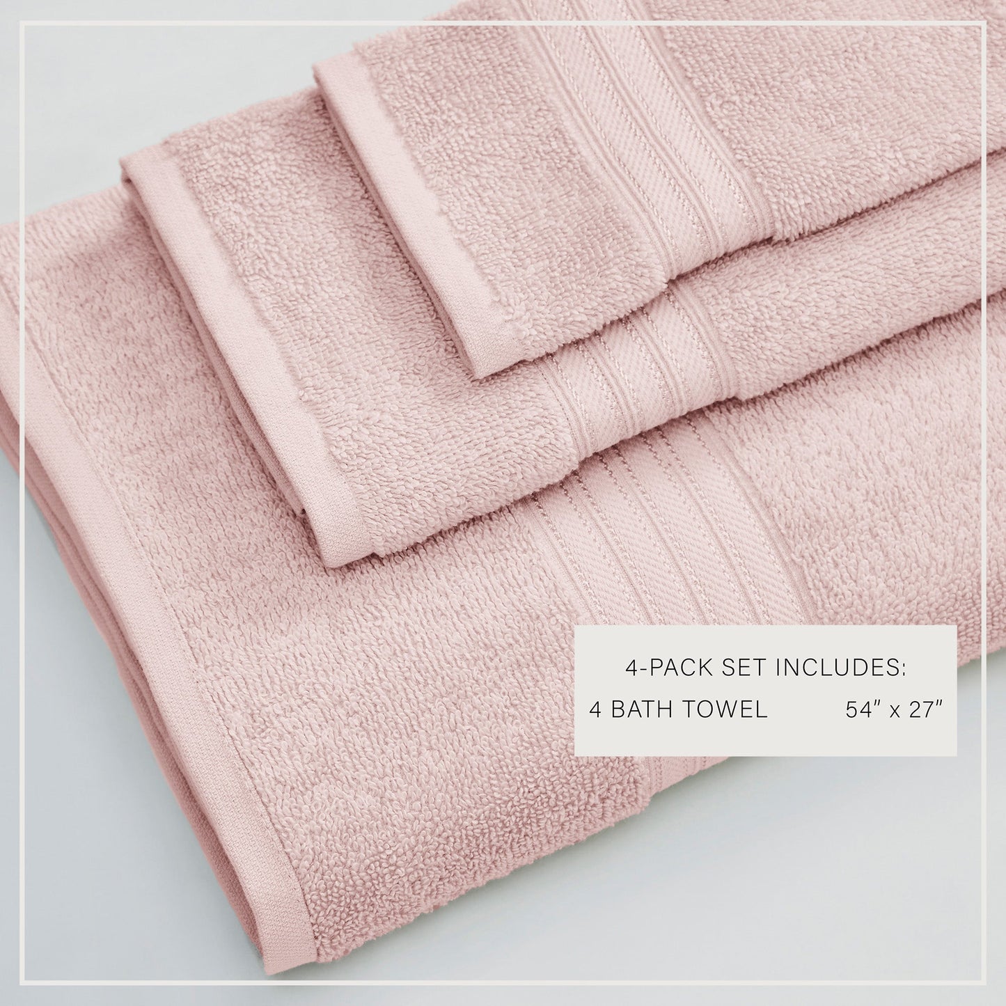 Super Soft and Lightweight Cotton Bath Towels