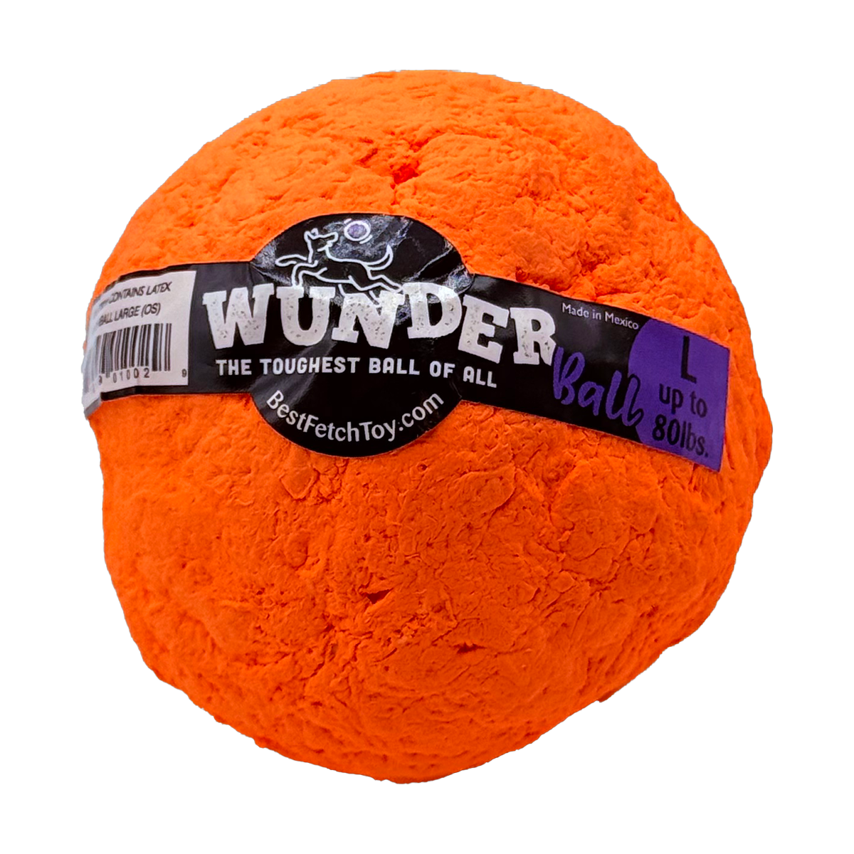 WUNDERball Fetch Toy Natural Rubber Ball For Dogs