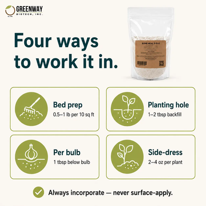 Bone Meal Fertilizer 3 15 0 Organic