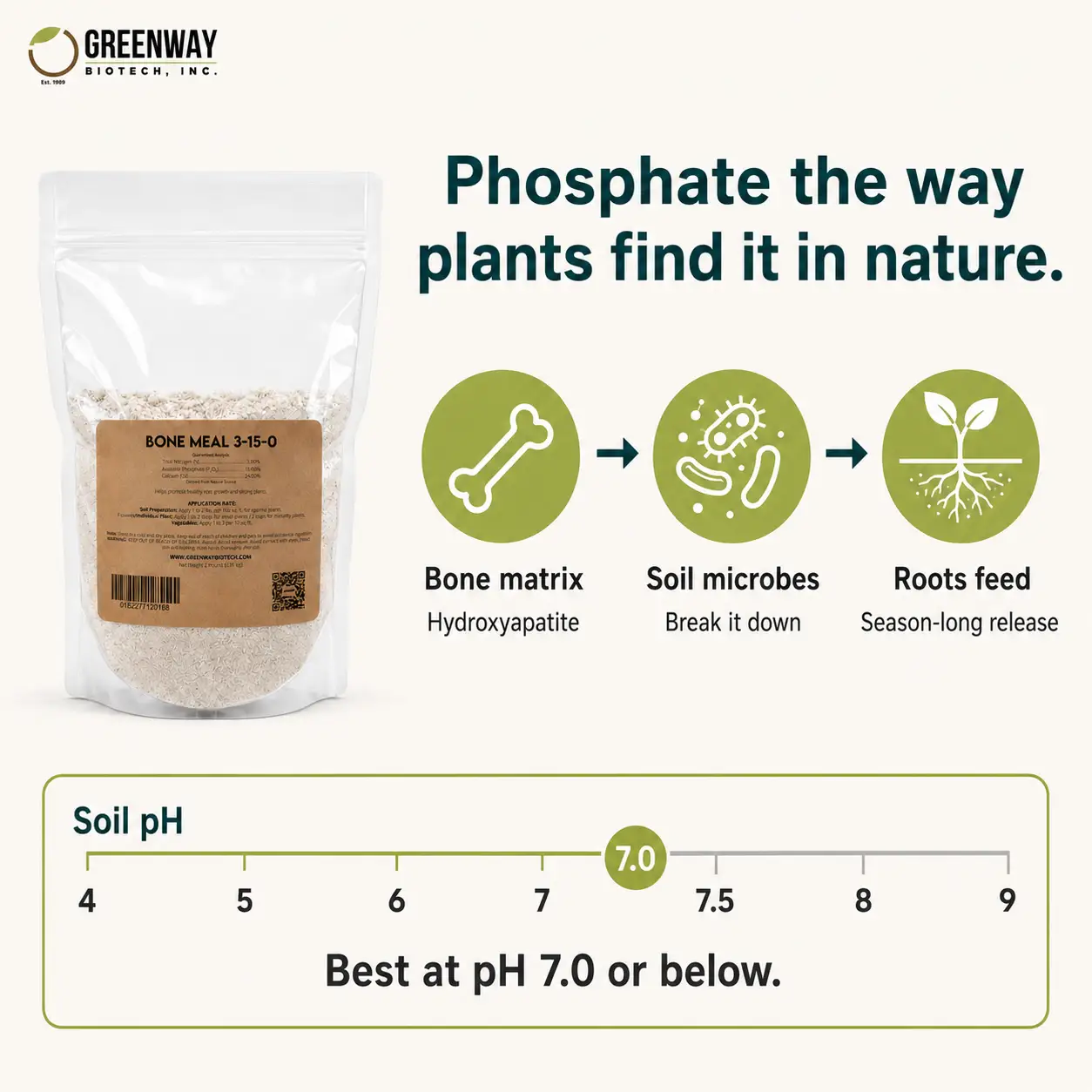 Bone Meal Fertilizer 3 15 0 Organic