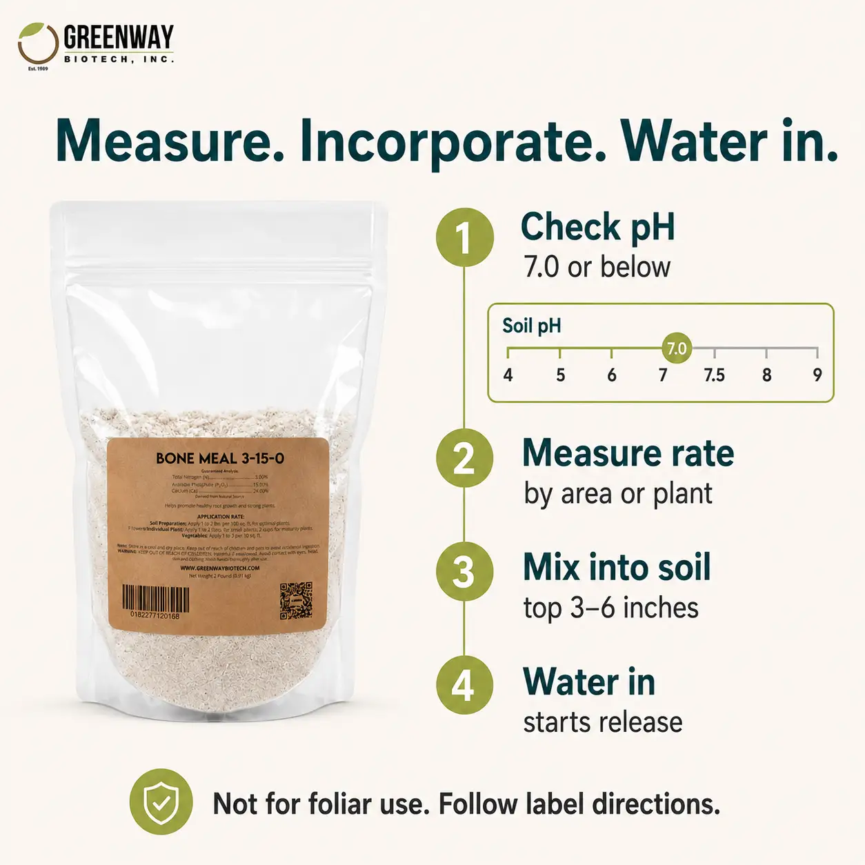 Bone Meal Fertilizer 3 15 0 Organic