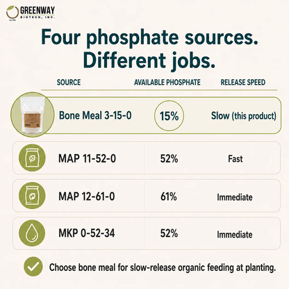 Bone Meal Fertilizer 3 15 0 Organic