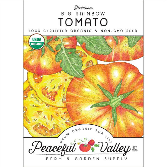 Big Rainbow Tomato Seeds (Organic)