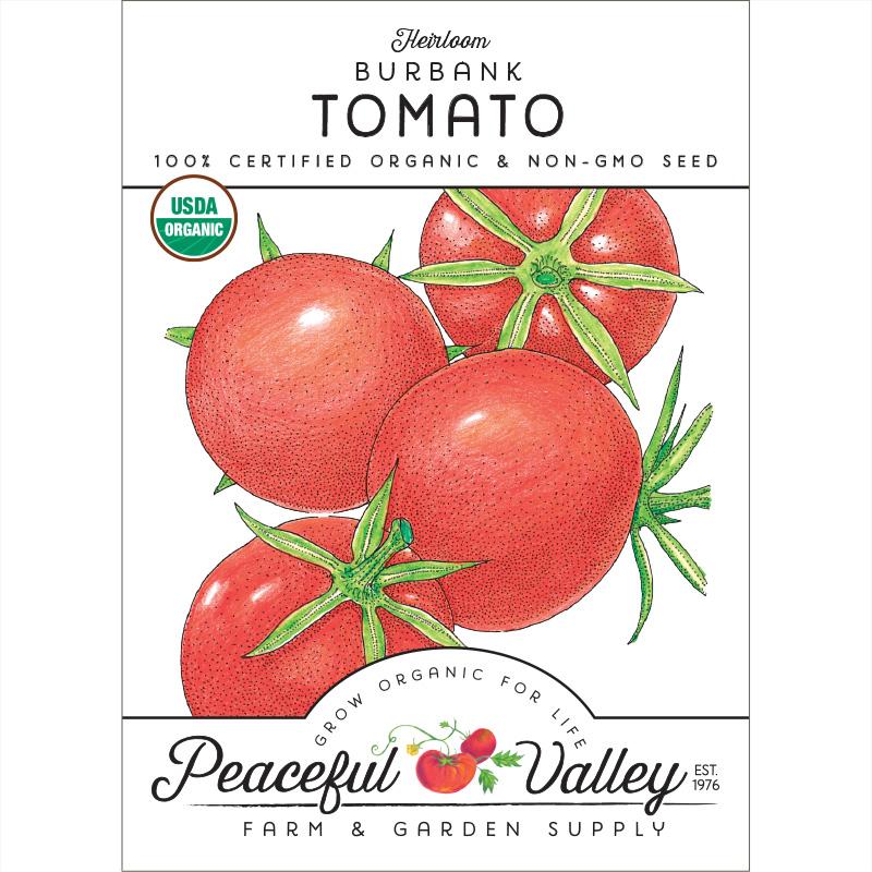 Semillas de tomate Burbank (orgánicas)