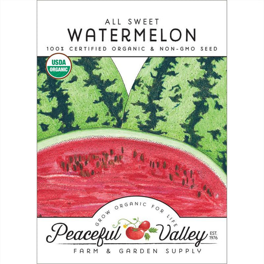 All Sweet Watermelon Seeds (Organic)