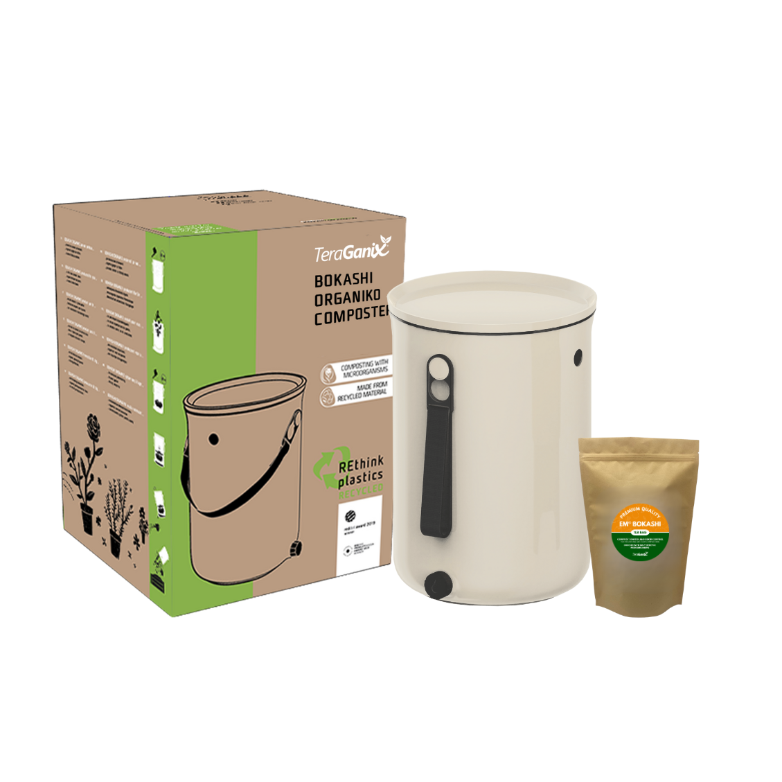 Bokashi Kitchen Composter Bokashi Indoor Composters | Small 2.5g