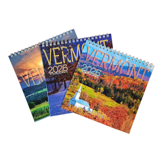 Vermont 2026 Mini Wall Calendar - Tampa Home & Garden Store