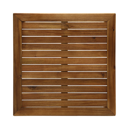 Grenada Five Seater Acacia Wood and Patio Set